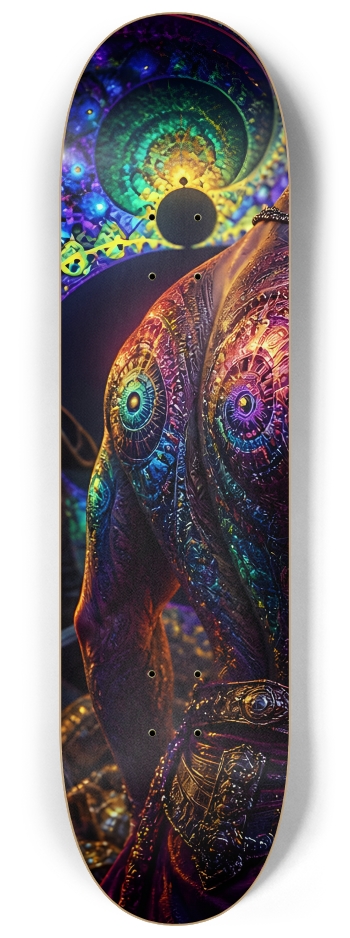 Psychedelic Lavendar Fractal Pirate #26 #1