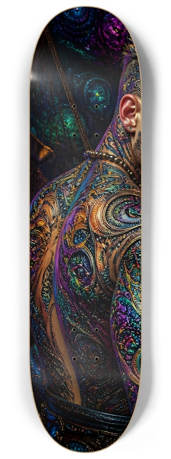 Psychedelic Lavendar Fractal Pirate #11 #1