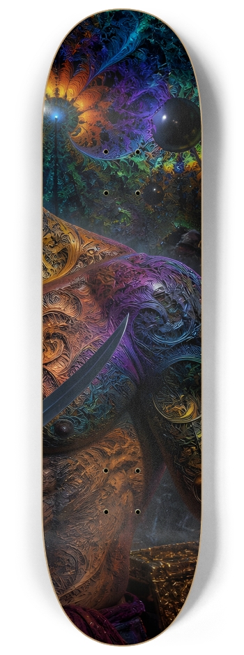 Psychedelic Bleach Blonde Fractal Pirate #11 #3