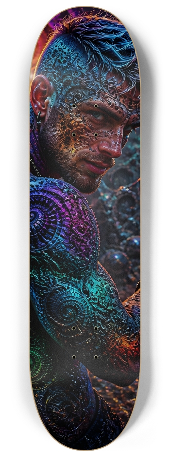 Psychedelic Lavendar Fractal Pirate #17 #2