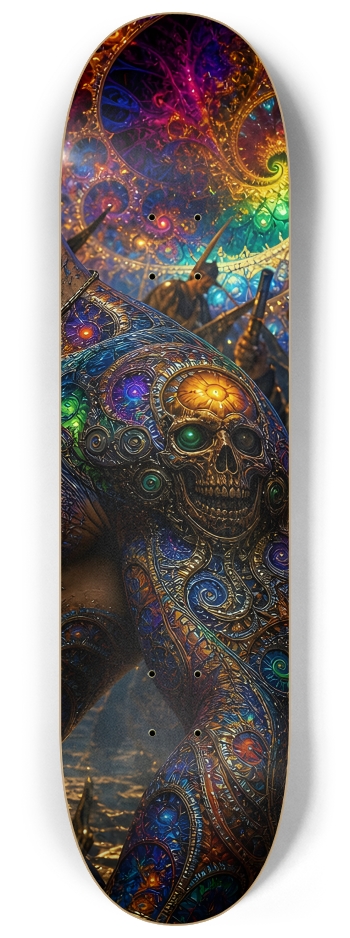 Psychedelic Lavendar Fractal Pirate #2 #3