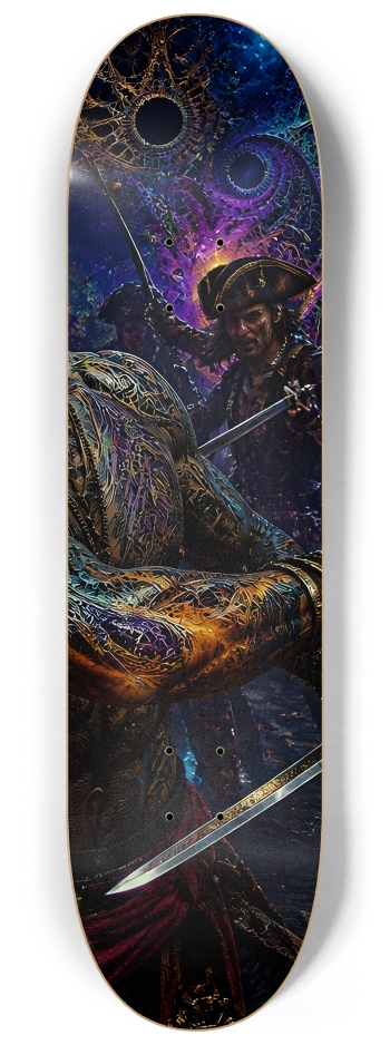 Psychedelic Bleach Blonde Fractal Pirate #14 #3