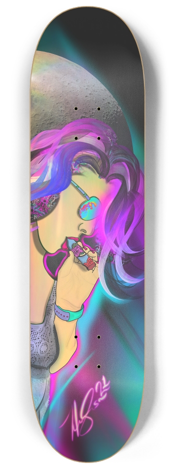 Pisces Moon Prophet 8.25 x 33 #2 8-1/4 Skateboard Deck