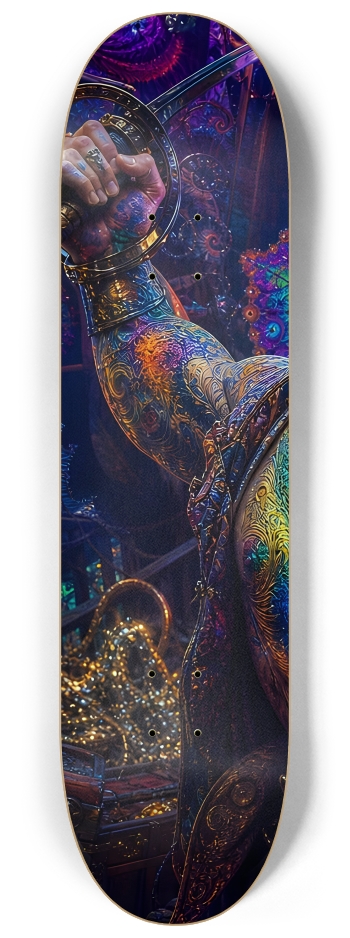 Psychedelic Lavendar Fractal Pirate #7 #1