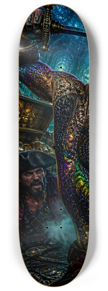 Psychedelic Lavendar Fractal Pirate #23 #1