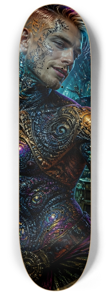 Psychedelic Lavendar Fractal Pirate #23 #2