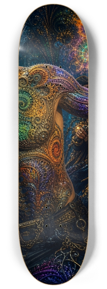 Psychedelic Lavendar Fractal Pirate #20 #3