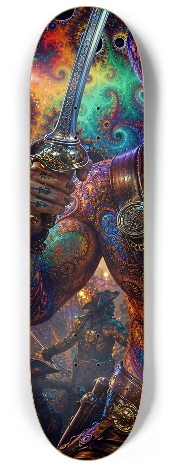 Psychedelic Dirty Blonde Fractal Pirate #6 #1