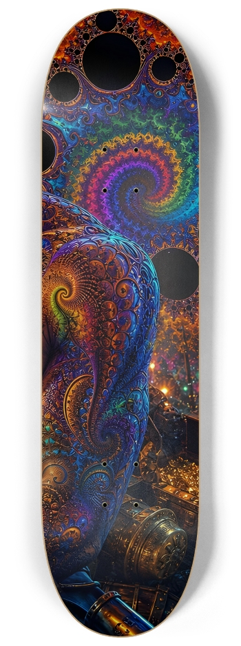 Psychedelic Dirty Blonde Fractal Pirate #6 #3