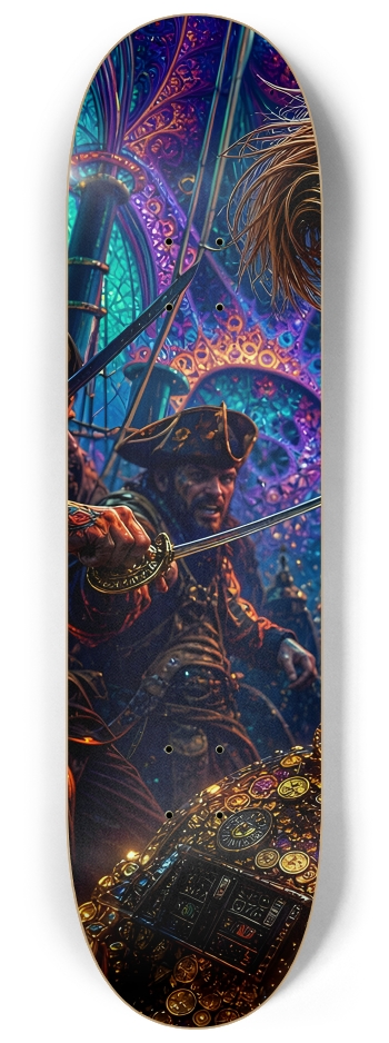 Psychedelic Dirty Blonde Fractal Pirate #19 #1