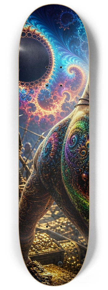 Psychedelic Dirty Blonde Fractal Pirate #11 #1