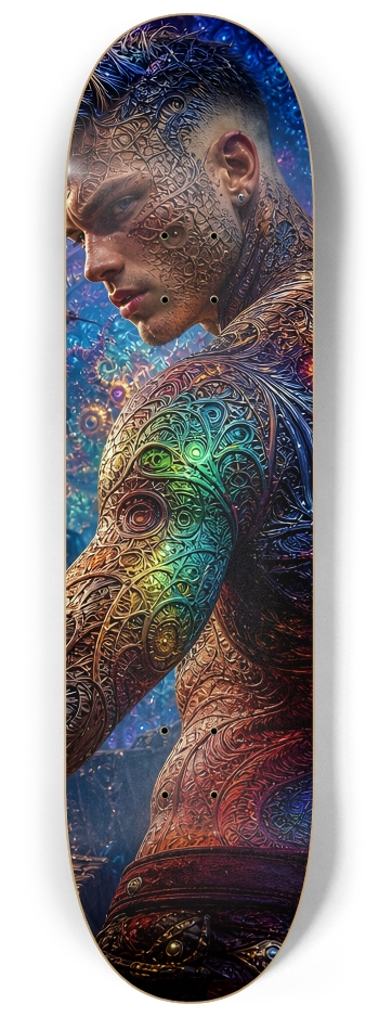 Psychedelic Dirty Blonde Fractal Pirate #2 #2