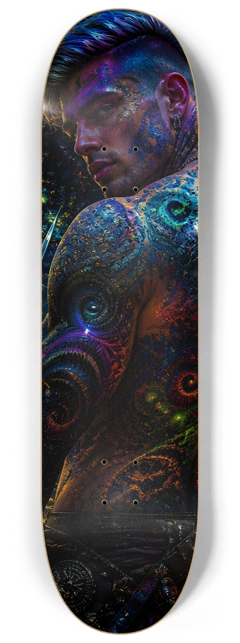 Psychedelic Dirty Blonde Fractal Pirate #7 #2
