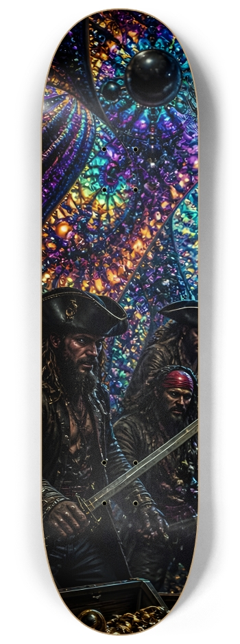 Psychedelic Bleach Blonde Fractal Pirate #26 #1