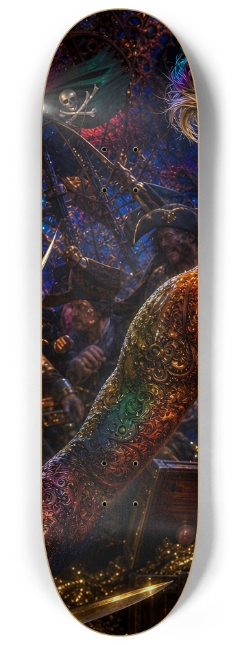Psychedelic Dirty Blonde Fractal Pirate #20 #1