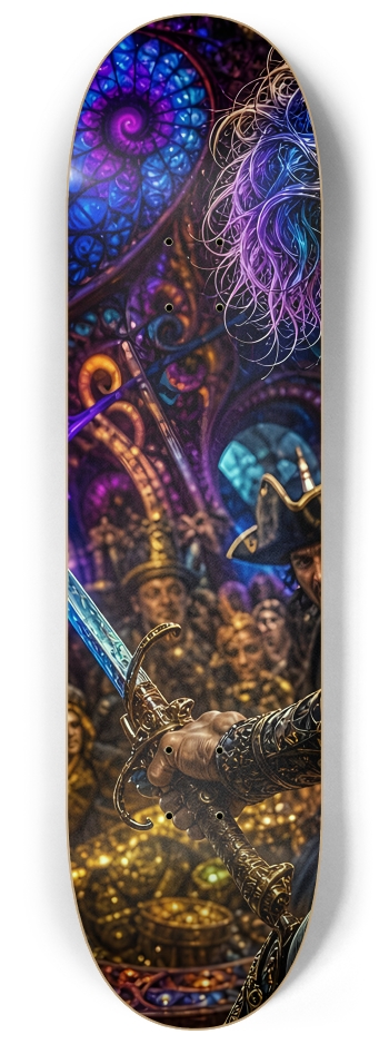 Psychedelic Dirty Blonde Fractal Pirate #1 #1