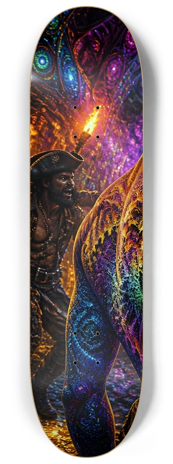 Psychedelic Dirty Blonde Fractal Pirate #9 #1