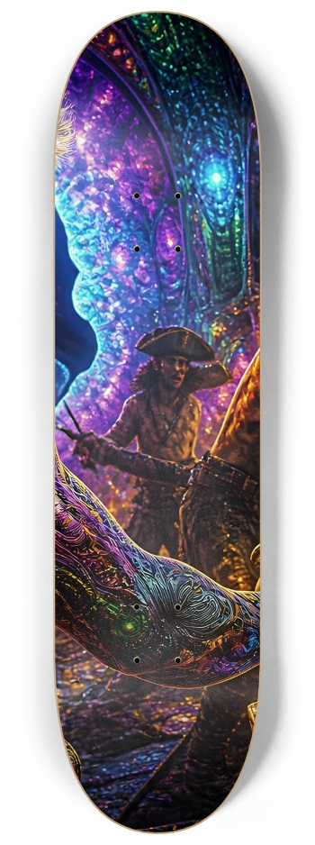 Psychedelic Dirty Blonde Fractal Pirate #9 #3