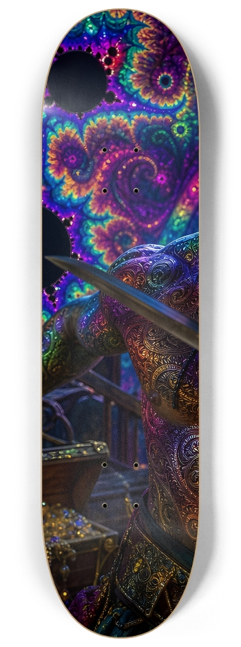 Psychedelic Dirty Blonde Fractal Pirate #3 #1