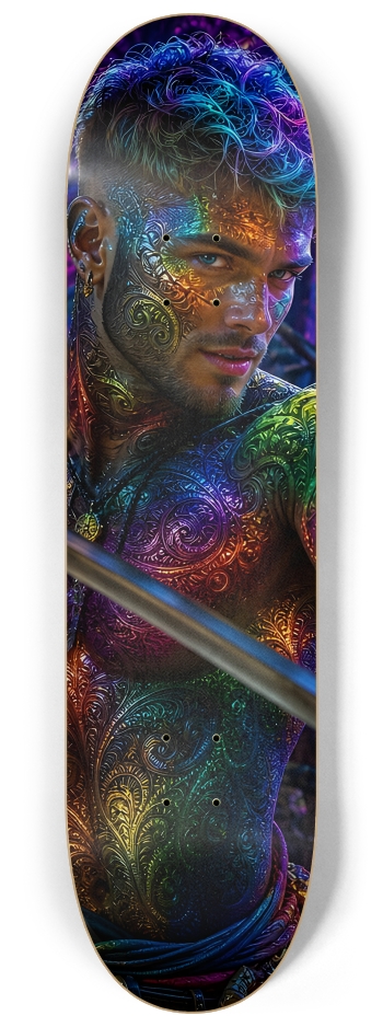 Psychedelic Dirty Blonde Fractal Pirate #3 #2