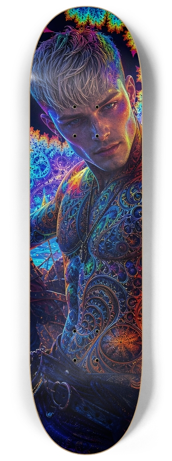 Psychedelic Bleach Blonde Fractal Pirate #29 #2