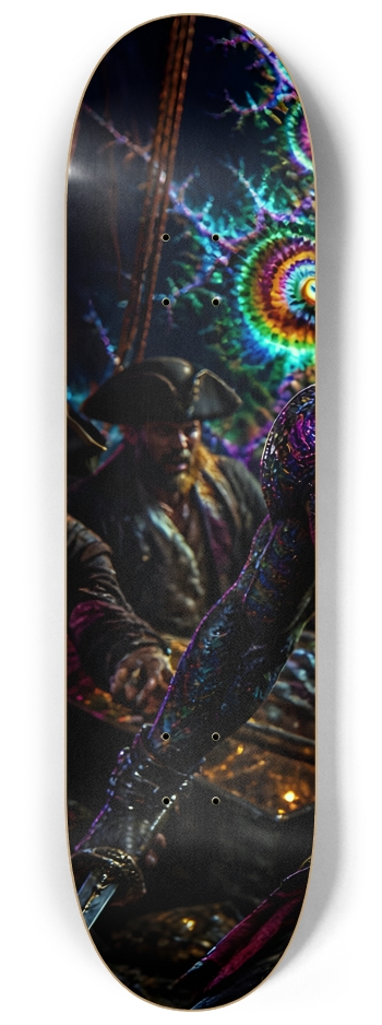 Psychedelic Bleach Blonde Fractal Pirate #22 #1