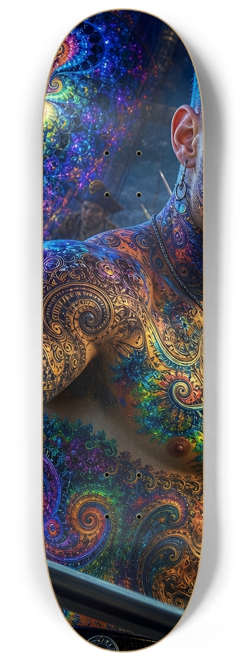 Psychedelic Dirty Blonde Fractal Pirate #15 #2