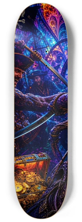 Psychedelic Dirty Blonde Fractal Pirate #13 #1