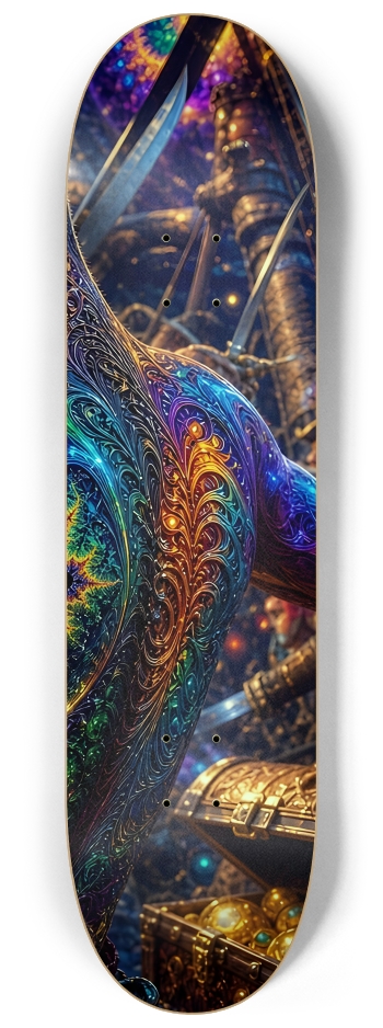 Psychedelic Dirty Blonde Fractal Pirate #18 #3