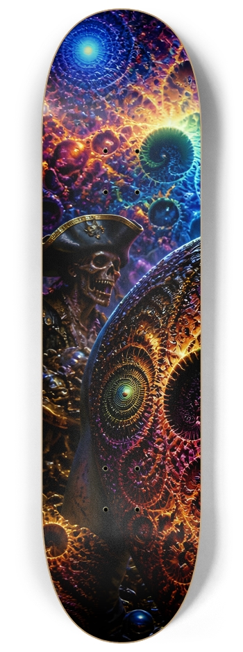 Psychedelic Brunette Fractal Pirate #14 #1