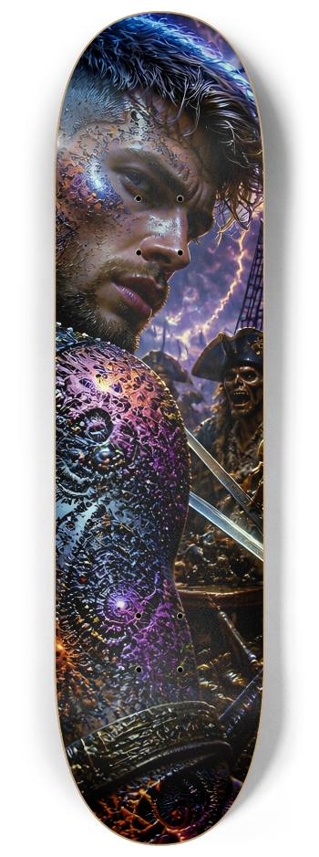 Psychedelic Brunette Fractal Pirate #14 #3