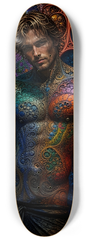 Psychedelic Dirty Blonde Fractal Surfer #25 #2