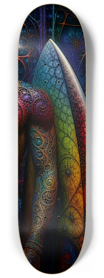 Psychedelic Dirty Blonde Fractal Surfer #25 #3
