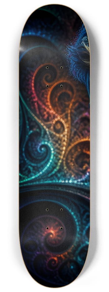 Psychedelic Bleach Blonde Fractal Model #1 #1