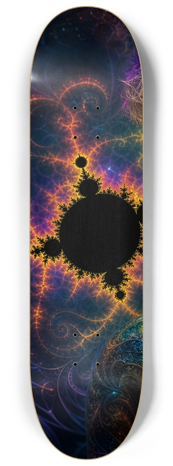 Psychedelic Bleach Blonde Fractal Model #4 #1