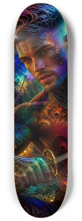 Psychedelic Dirty Blonde Fractal Pirate #27 #2