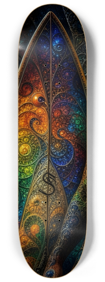 Psychedelic Dirty Blonde Fractal Surfer #26 #1