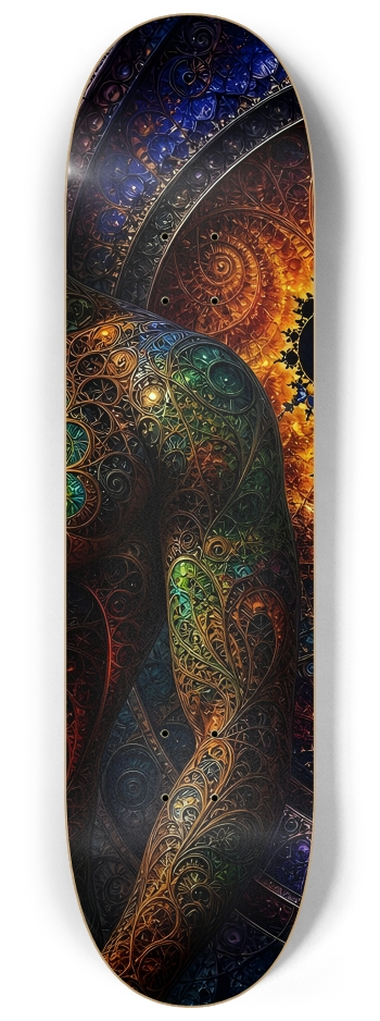 Psychedelic Dirty Blonde Fractal Surfer #26 #3