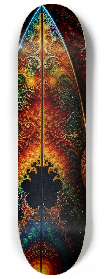 Psychedelic Dirty Blonde Fractal Surfer #21 #1