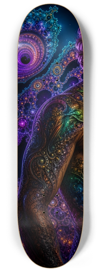 Psychedelic Dirty Blonde Fractal Surfer #13 #1
