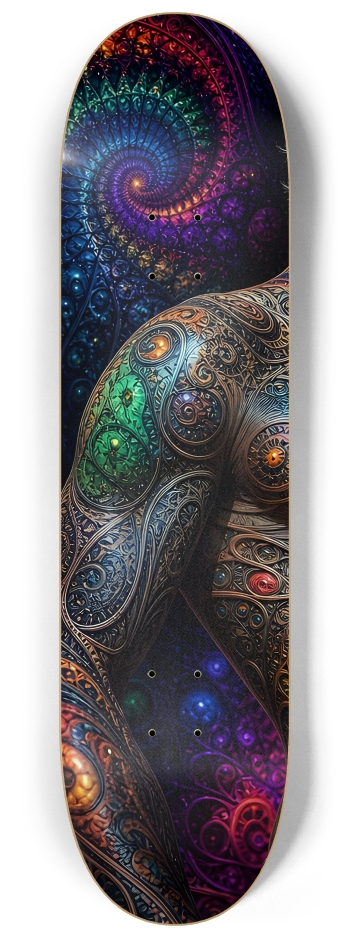 Psychedelic Dirty Blonde Fractal Surfer #3 #1