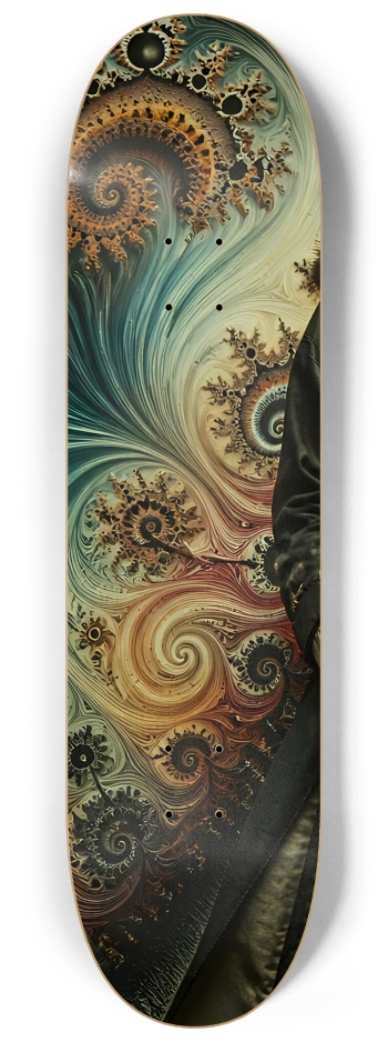 Native American Model + Fractal Backdrop #17 #1