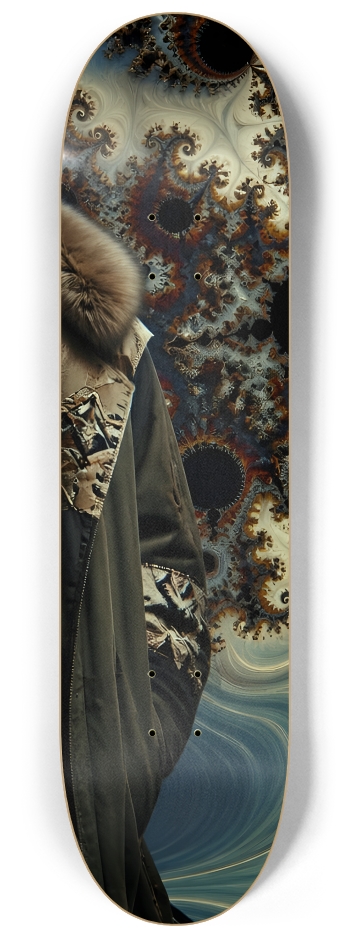 Native American Model + Fractal Backdrop #15 #3
