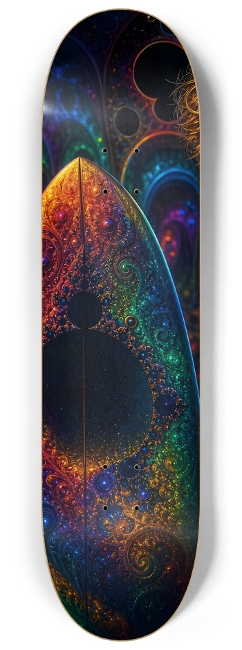 Psychedelic Dirty Blonde Fractal Surfer #9 #1