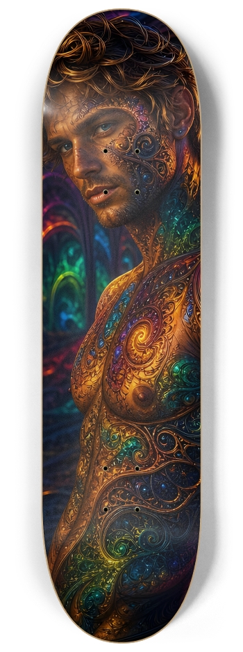 Psychedelic Dirty Blonde Fractal Surfer #9 #2