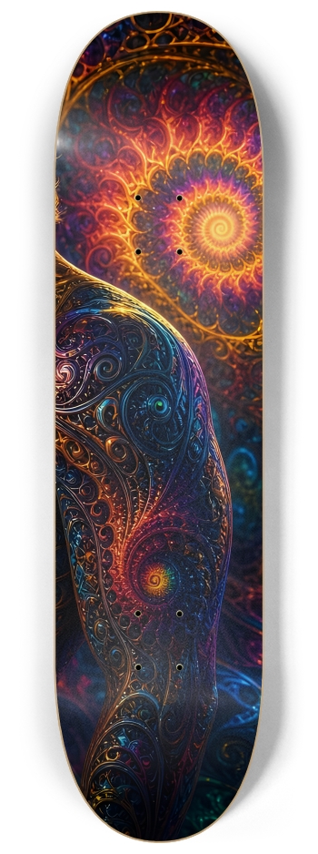 Psychedelic Dirty Blonde Fractal Surfer #9 #3