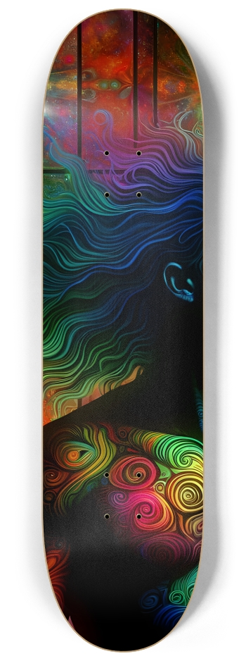 Psychedelic Fractal Native American Man #4 #1