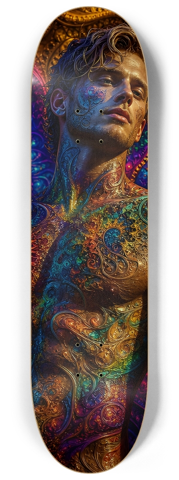 Psychedelic Dirty Blonde Fractal Surfer #4 #2