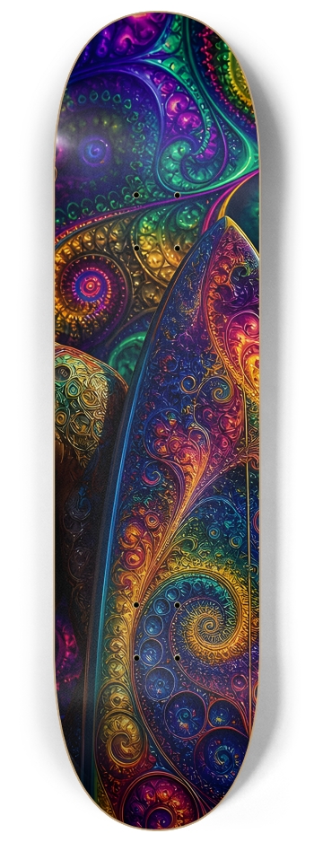 Psychedelic Dirty Blonde Fractal Surfer #4 #3