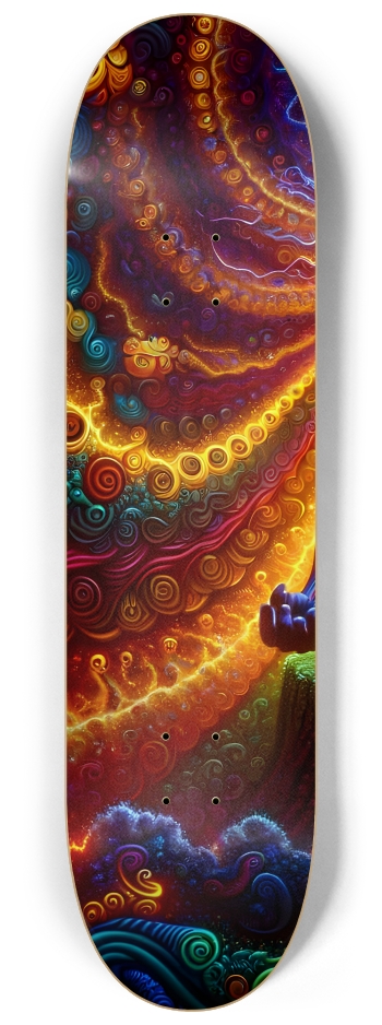 Psychedelic Fractal Native American Man #3 #1